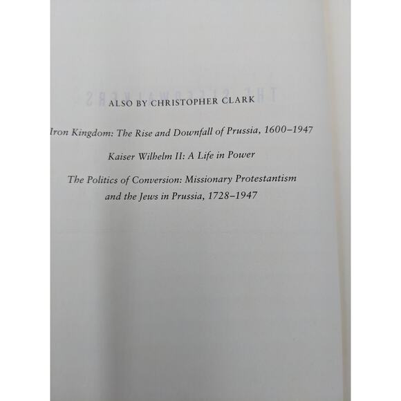 The Sleepwalkers How Europe Went To War In 1914 Christopher Clark WWI History - Picture 16 of 16